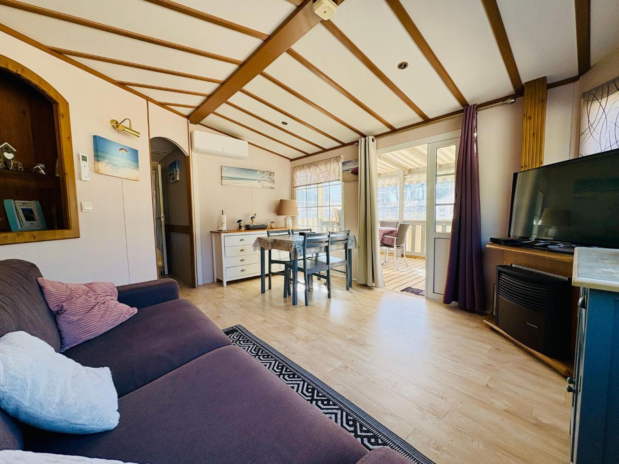 Mobil'Home Climatise Terrain Prive Proche Du Zoo De La Palmyre Les Mathes Εξωτερικό φωτογραφία